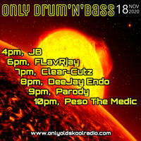 Weds 18-11-20 Clear-Cutz Only Drum N Bass onlyoldskoolradio.com by Clint Ryan