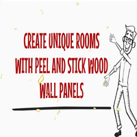 Create Unique Rooms With Peel And Stick Wood Wall Panels by RobertHall