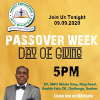 Passover Week - DAY OF GIVING - Pst Femi Mike Alabi (090920) by EBN Radio