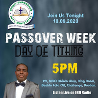 Passover Week - DAY OF TITHING - Pst. Femi Mike Alabi (100920) by EBN Radio
