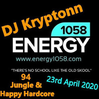 1994 Jungle &amp; Happy Hardcore - DJ Kryptonn - energy1058.com 23rd April 2020 by djkryptonn