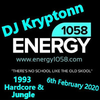 1993 Hardcore &amp; Jungle - DJ Kryptonn - energy1058.com 6th February 2020 by djkryptonn