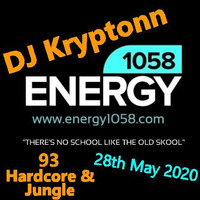 1993 Hardcore &amp; Jungle - DJ Kryptonn - energy1058.com 28th May 2020 by djkryptonn