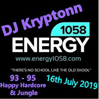 1993-1995 Happy Hardcore &amp; Jungle - DJ Kryptonn - energy1058.com 16th July 2019 by djkryptonn