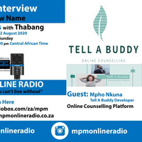 2020.08.02 AfroTunes - Thabang [Tell-A-Buddy Interview] by MPM Radio