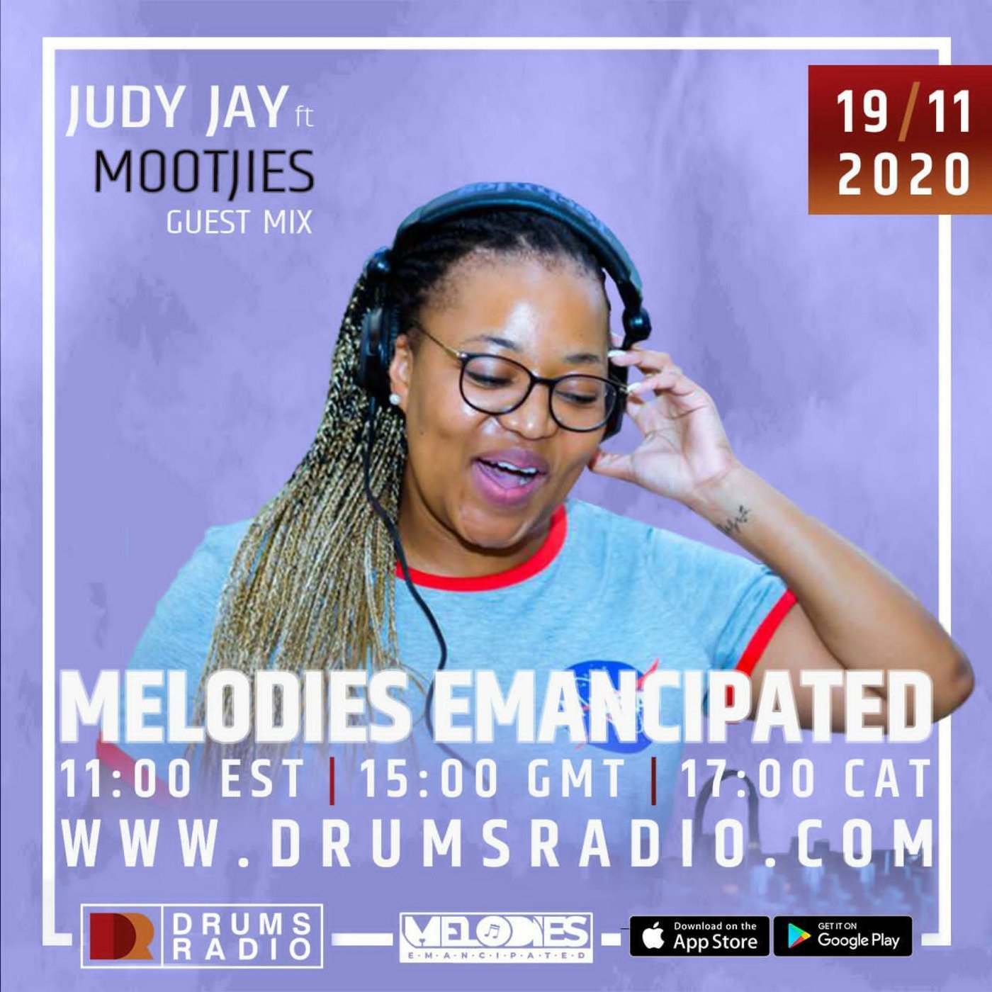 Melodies Emancipated On Drums Radio-  Mixed by Mootjies