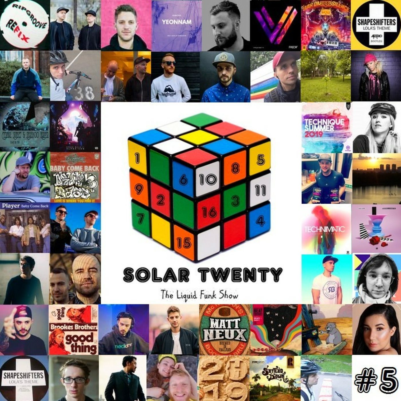 Solar Twenty #05 - Best Liquid Funk 2019 (part II) (01.07.2019)