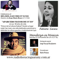20° PROGRAMA 03 de Noviembre   Mendoza es Música by fabianacacace2021