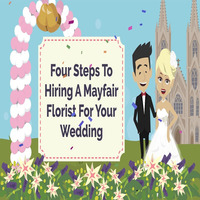Four Steps To Hiring A Mayfair Florist For Your Wedding by Mae Hart