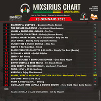 Mixsirius chart 28 gennaio 2023 by Dino Deejay