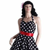 Girl in a Polka Dot Dress by AbstractJak