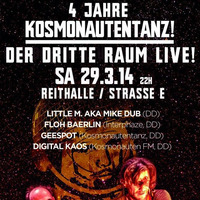 Floh Baerlin LIVE @ 4 Jahre Kosmonautentanz - 29-03-2k14 | Reithalle Strasse E - Dresden by Floh Baerlin