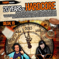 Thumpa &amp; MC Whizzkid @ 20 Years 08.04.16 (7hr solo set) - Part 3 - 2000-2005 UK Hardcore by Thumpa