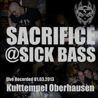 DJ Sacrifice at Sick Bass 01.03.2013 Kulttemepel Oberhausen by DJ Sacrifice