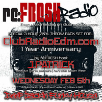 re:FRESH Radio Special 3 Hour Vinyl Show by J.Patrick