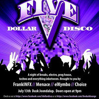 DJ Menace @ $5 Dollar Disco (Dusk Nightclub 13-7-13) by Menace (Perth, Western Australia)