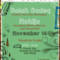 Resonance w/ Salah Sadeq @ Pearls Bar, Abu Dhabi 14.11.2013 by Salah Sadeq