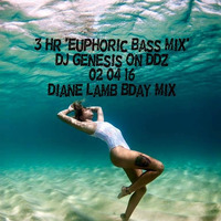 3 Hr 'Euphoric Bass Mix' DJ Genesis On DDz 02/04/16 (Diane Lamb Bday Mix) by X-Cert (X-Certificate)