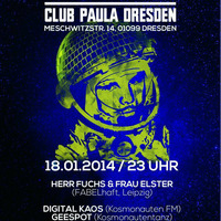 DJ-Mix @ Kosmonautentanz Club Paula Dresden 18.01. 2014 by GeeSpot