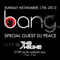 PeacE RTG Live @ The Shrine BANG Sundays 11-17-13 by Peace Rtg