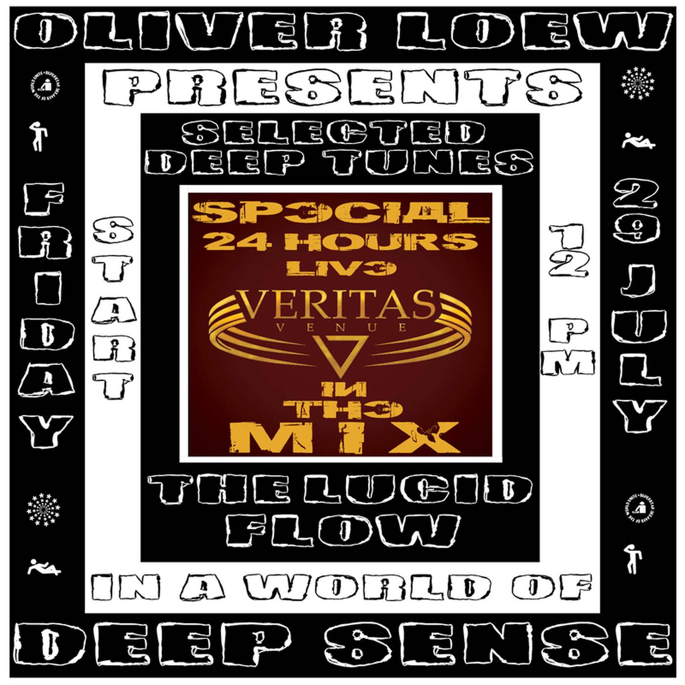 Oliver Loew @ Club Veritas Venue 24 Hours Deep & Techno Part 1 episode artwork