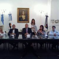 Rabino Sergio Bergman - Firma de Convenios by UNJu Radio