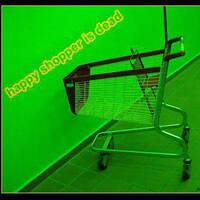 Grenzpunkt Null. Happy Shopper, Die Einsamkeit des Einkäufers oder Grüne Sonne auf schwarzem Grund. by Grenzpunkt Null Sound