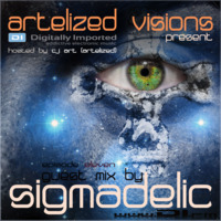 Sigmadelic - Artelized Visions 011 Guest Mix [19.11.2014] @ DI.FM (Psy) by Deep Cult