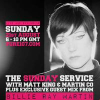 Billie Ray Martin EXCLUSIVE Guest Mix For The Sunday Service On Pure 107 21/08/2016 by Pure107