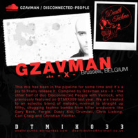DTMIX033 - Gzavman aka -X- (of Disconnected People) [Brussels, BELGIUM] (320) by Death Techno