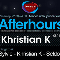 Afterhours 008 - live mix by Khristian K (2013) by Khristian K
