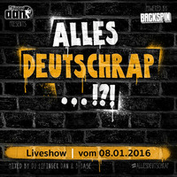 #allesDeutschrap?! Live-Mitschnitt 08.01.2016 by allesbackspin