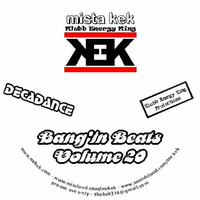 mr kek - Bang'in Beats Volume 20 - 80's gets NRGIZED by mr kek