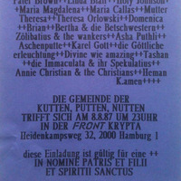 FRONT 1987-03-11 Klaus Stockhausen B 46.28 by Front Tapes (1983-1997)