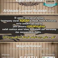 350717 Ust. Luqman Ba'abduh – Seseorang Berada Di atas Agama Teman Dekatnya by Al-Fawaaid.My