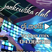 DJ MATTI live mix @ JankowskaClub - 04.06.2016 - ClubStage by DJ MATTI