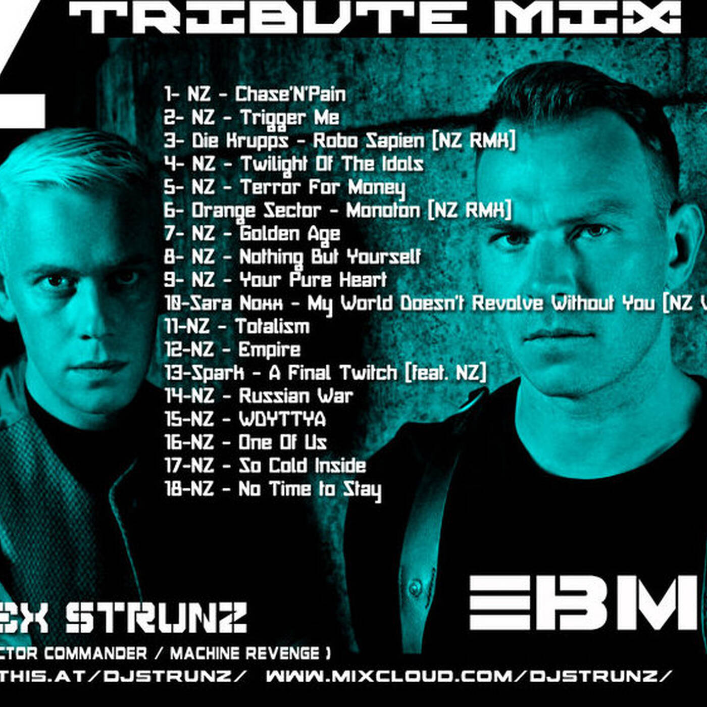 Dj Alex Strunz aka Vector Commander @ NZ Tribute Mix - EBM - 07-01-2015 episode artwork